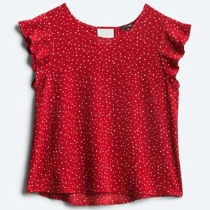 PAPERMOON Kiera Keyhole Back Blouse